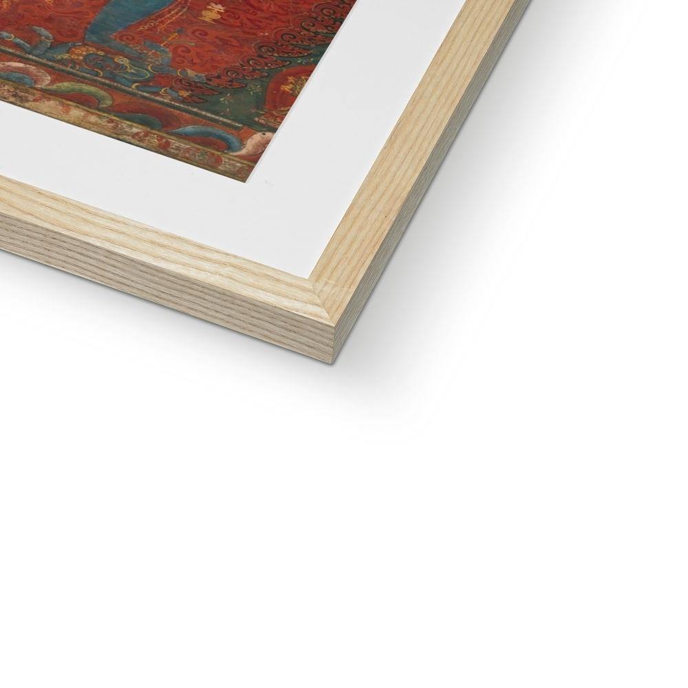 Chakrasamvara and Vajravarahi (Vajrayogini) | Tantric Framed Print