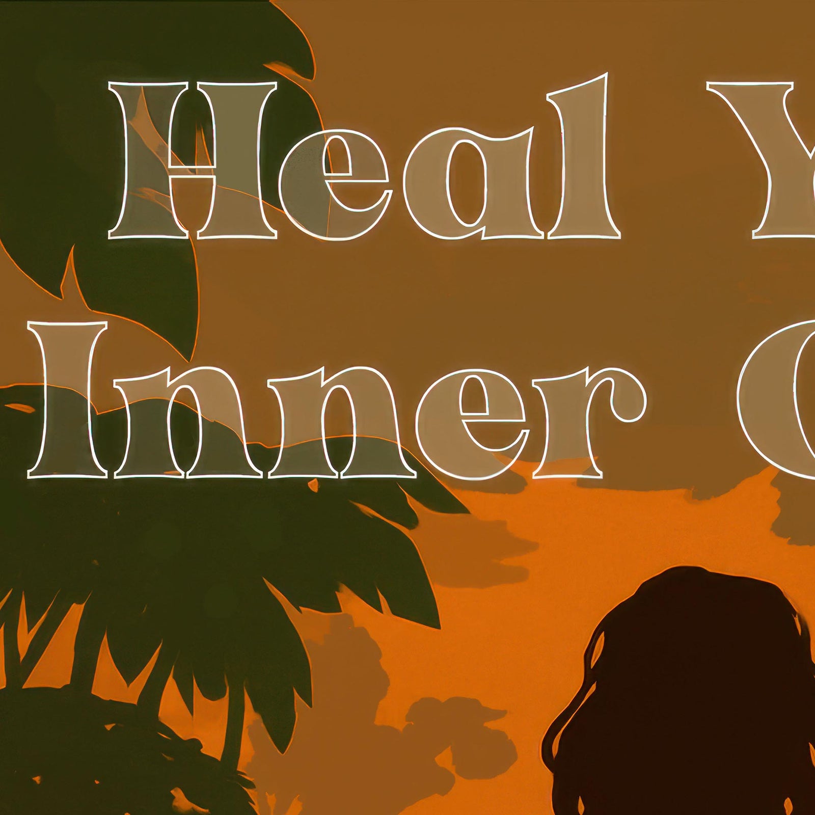 Heal Your Inner Child | Ayahuasca Inner Journey Ritual | Vintage Peru Travel Poster Fine Art Print