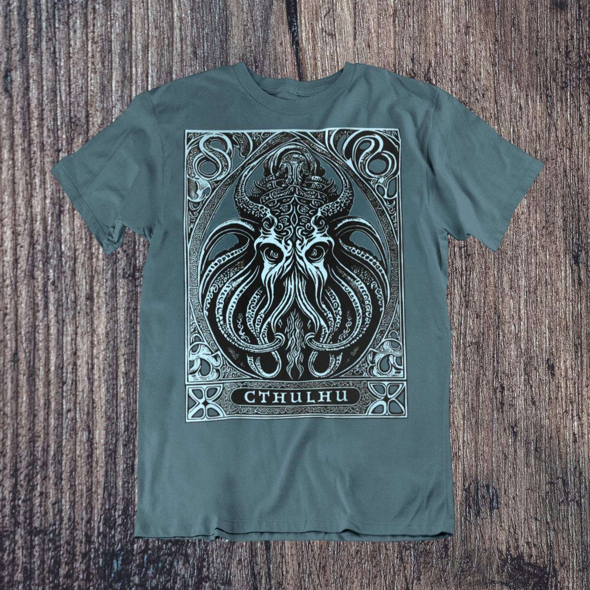 Cthulhu Tee, Cthulhu Gift | Ancient Malevolent Deity | Lovecraft Nightmare, Old Ones Graphic Art T-Shirt