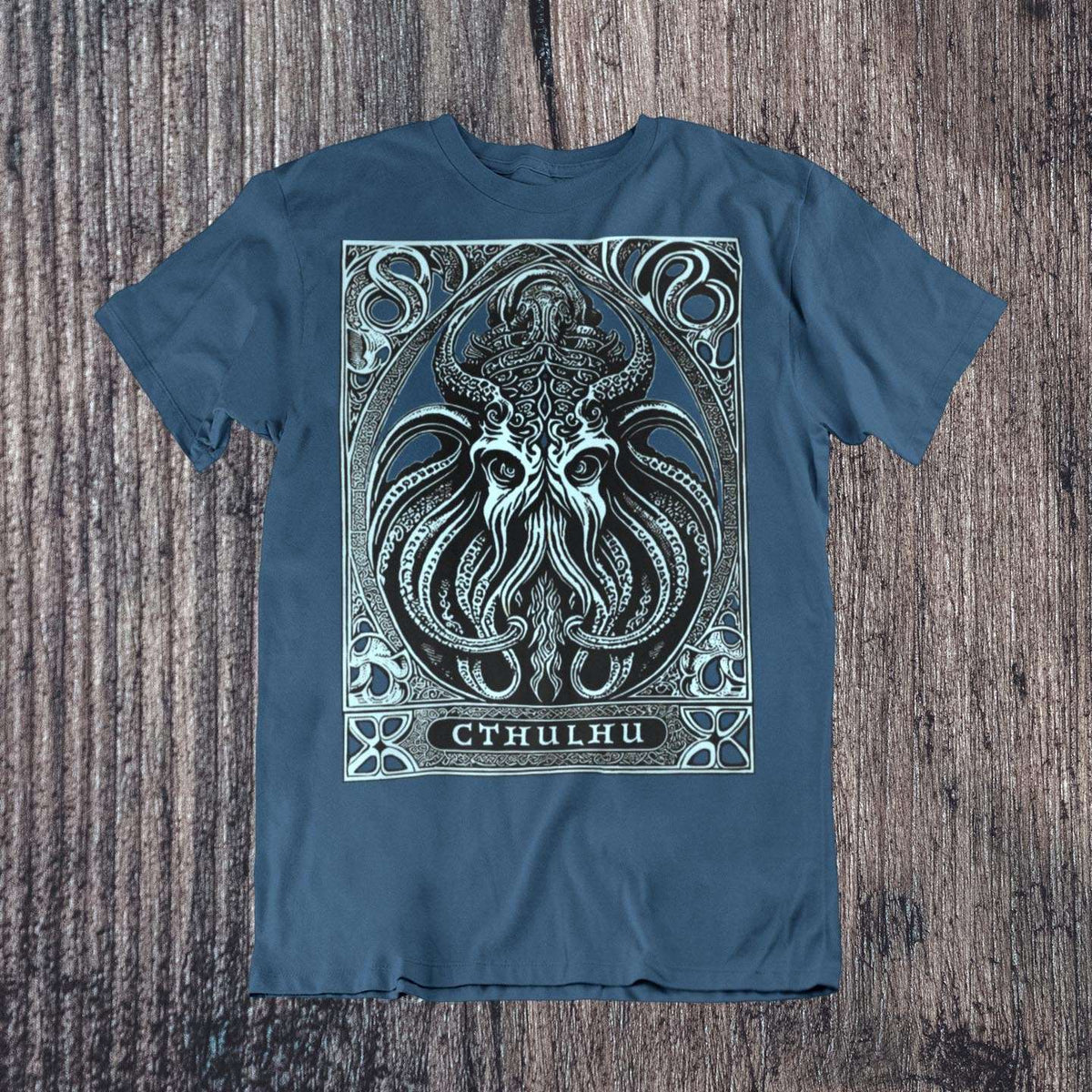 Cthulhu Tee, Cthulhu Gift | Ancient Malevolent Deity | Lovecraft Nightmare, Old Ones Graphic Art T-Shirt
