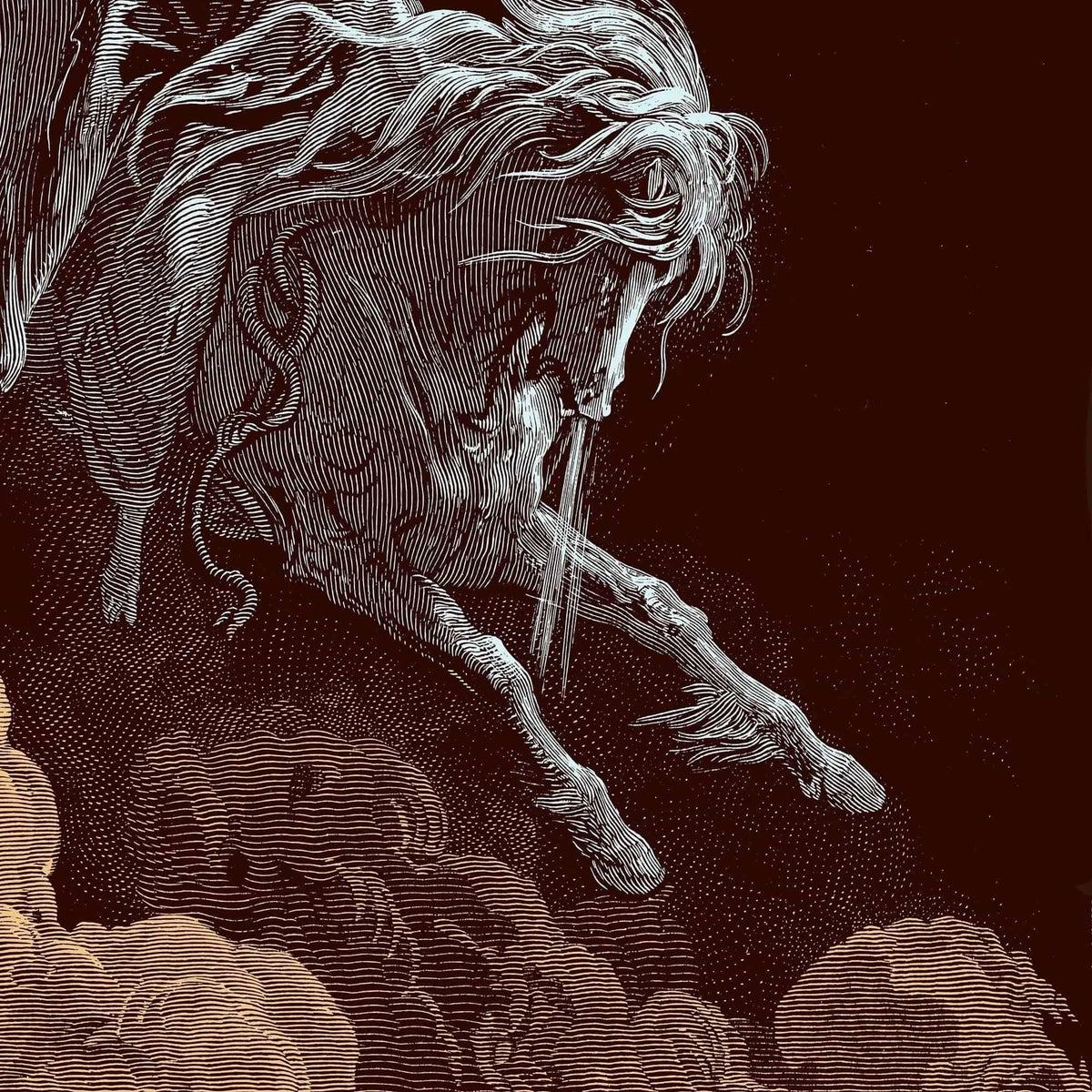 Death On A Pale Horse, Gustave Dore | Apocalypse, Revelations, 666, Seventh Seal | Four Horsemen Biblical Prophecy Fine Art Print