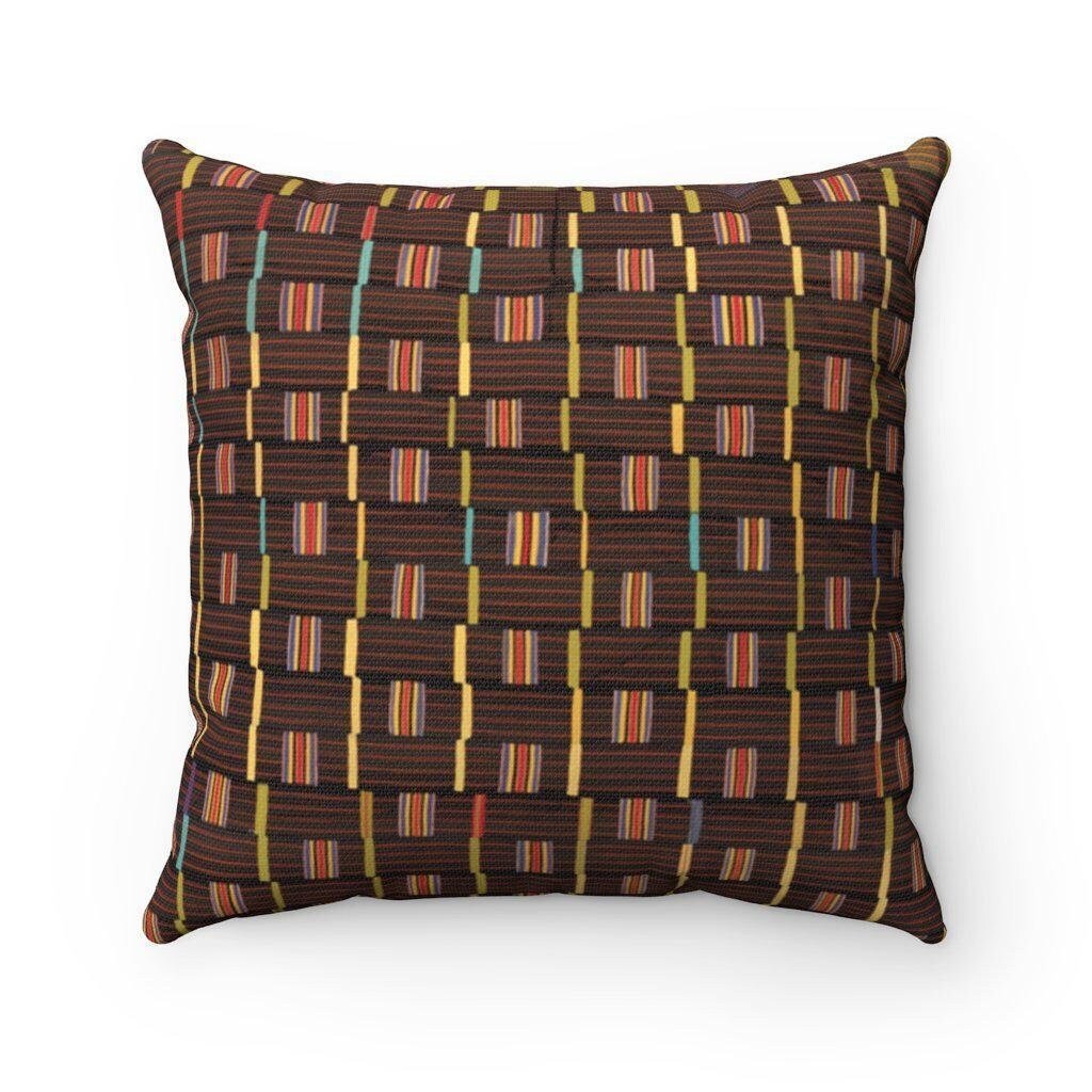 Tribal Pillow Ewe Culture (Africa) Inspired Tribal Pillows Mali Mudcloth Kente Various Sizes