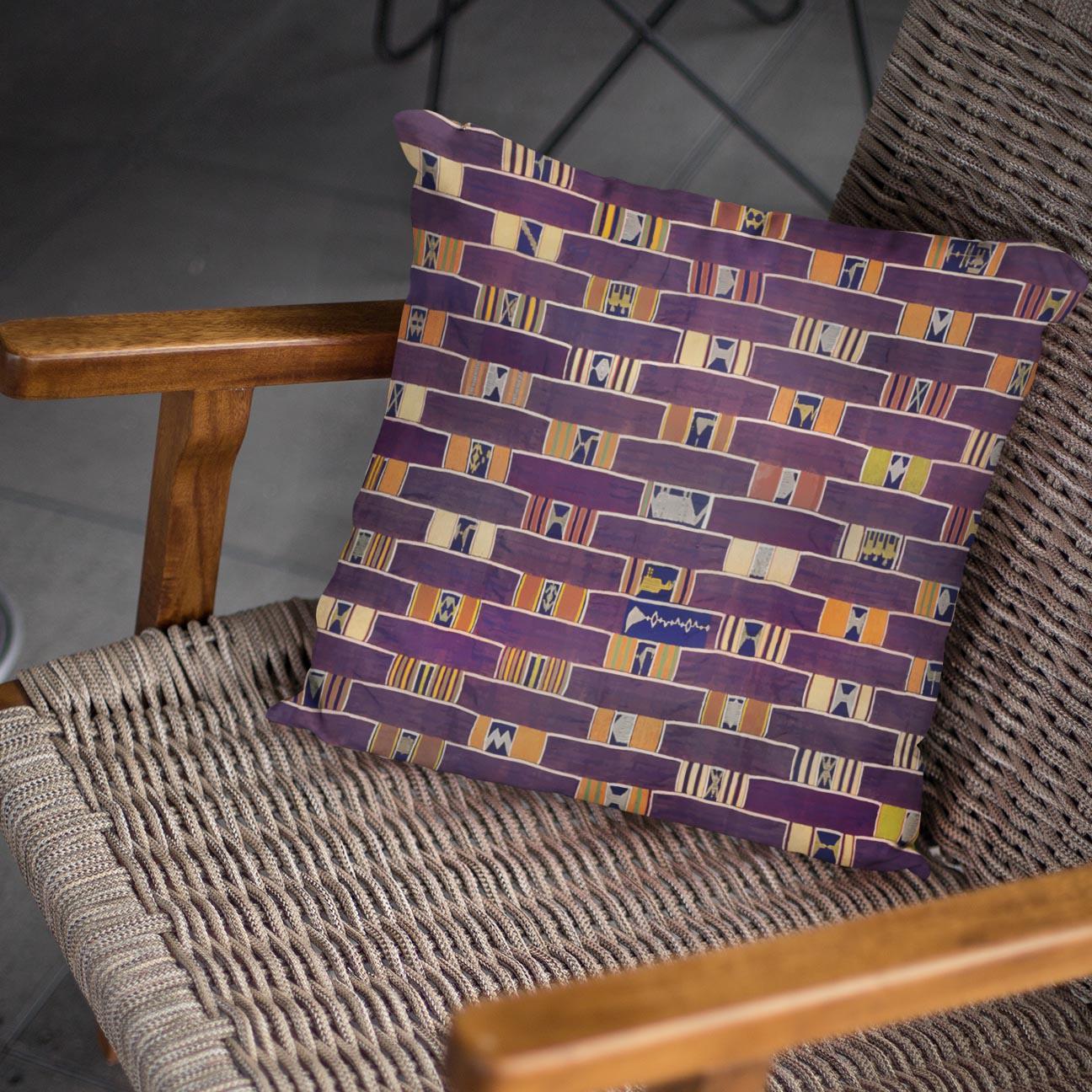 Ewe Culture (Africa) Inspired Tribal Pillows | Various Sizes