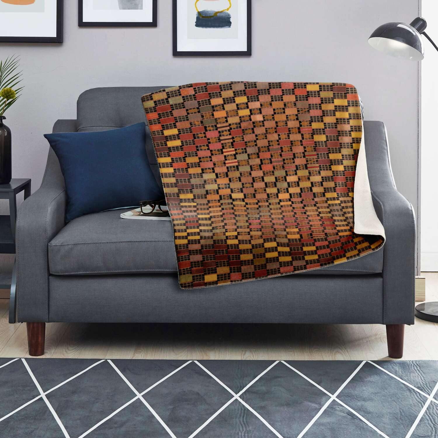 EWE CULTURE TRADITIONAL DESIGN | Sherpa Fleece Blanket