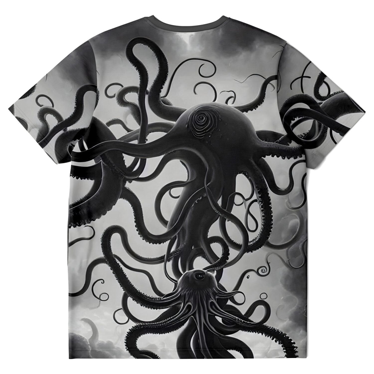 Extraterrestrial Octopus Original Art | Alien Invasion, War of the Worlds | Lovecraft Cthulhu | Surreal Art T-Shirt