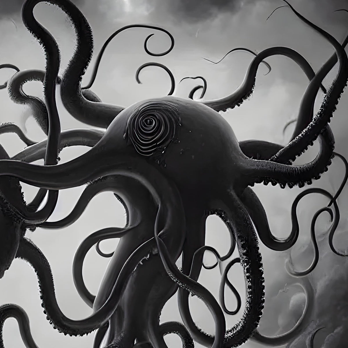 Extraterrestrial Octopus Original Art | Alien Invasion, War of the Worlds | Lovecraft Cthulhu | Surreal Art T-Shirt