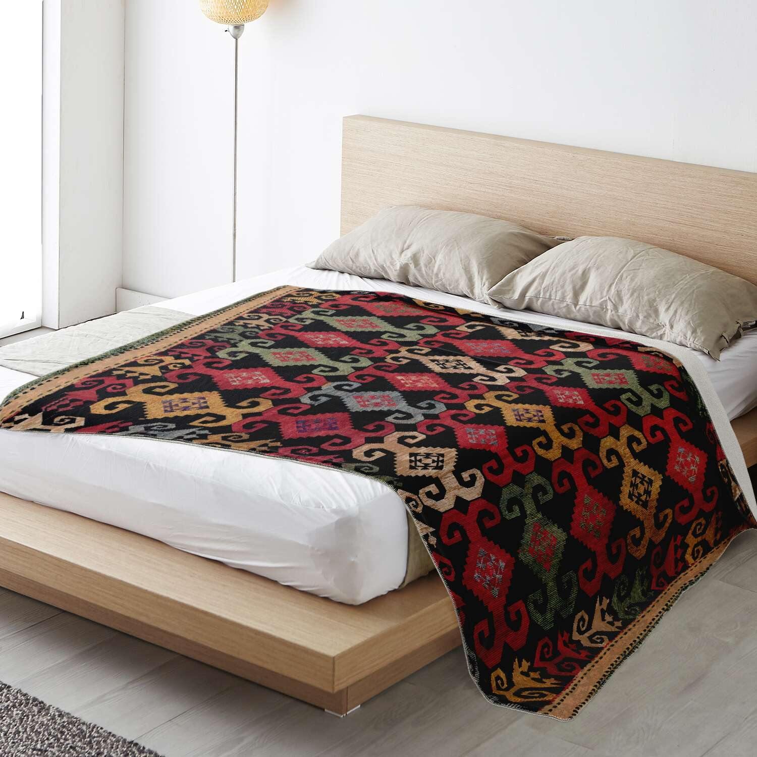 Fleece Blanket: Antique Lakai-Tribe Design