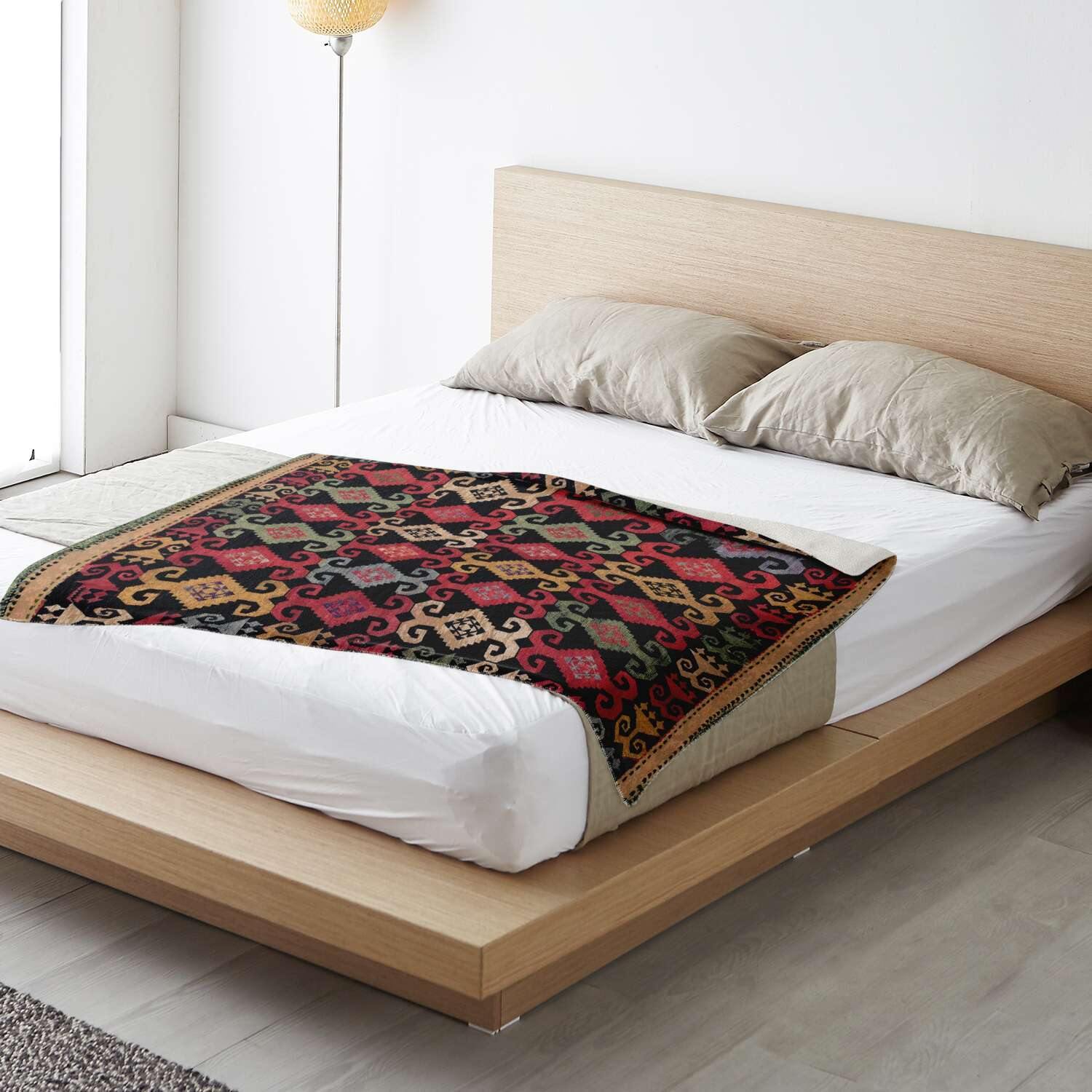 Fleece Blanket: Antique Lakai-Tribe Design