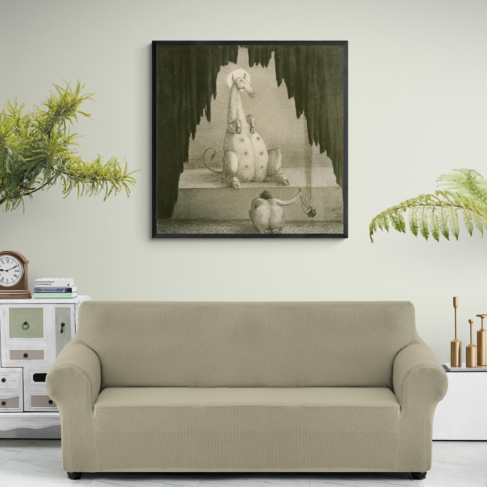 Framed Alfred Kubin Adoration Symbolist Antique Surrealism Gothic Fantasy Occult Framed Art Print
