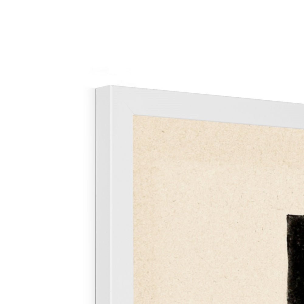 Framed Alfred Kubin: The Past Forgotten, Swallowed, Symbolist Surrealist Occult Gothic Macabre Framed Art Print