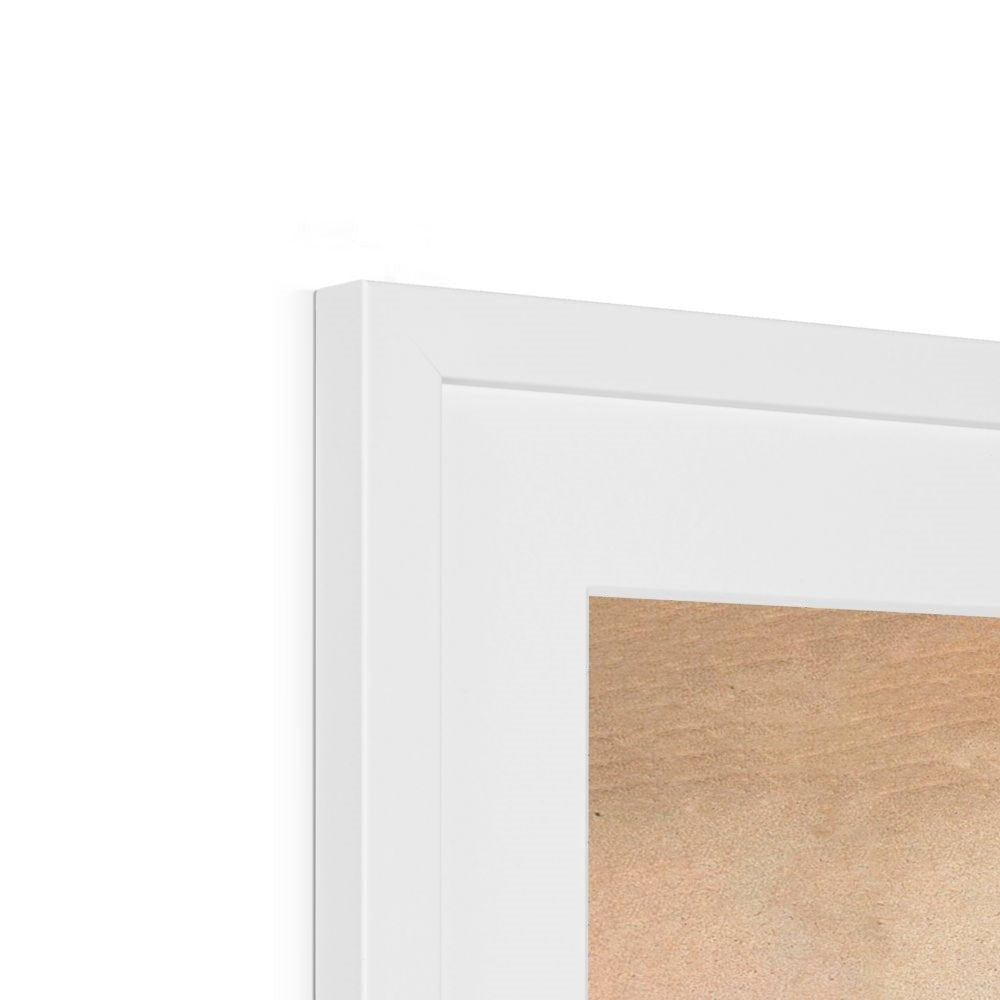 Framed Ancient Hanuman Revealing Rama (Vishnu) and Sita in His Heart Vedic Hindu Folk Art Ganesha Shiva Ramayana Vedic Framed Art Print