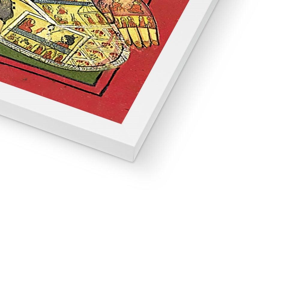 Framed Chakra Illustration, Kundalini Yoga Diagram, Indo-Tibetan Nadi and Kundalina Yoga Energy Framed Print