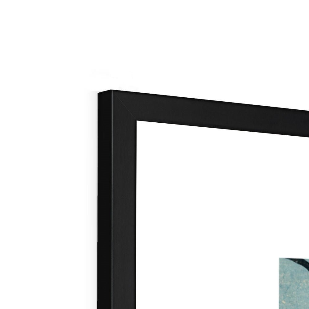 Framed Jiraiya Print, Samurai Warrior, Fights the Sorcerer Orochimaru | Utawgawa Kuniyoshi Toad Frog Art, Framed Art Print