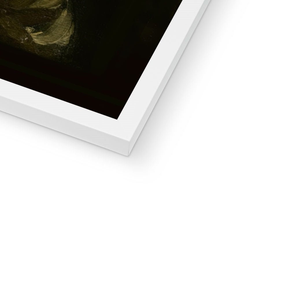 Framed Print Framed Spliff Skeleton Skull Smoking Cannabis Weed 420, Pot, Herb, Ganja, Marijuana, Stoner, Pothead Van Gogh Weed Framed Print