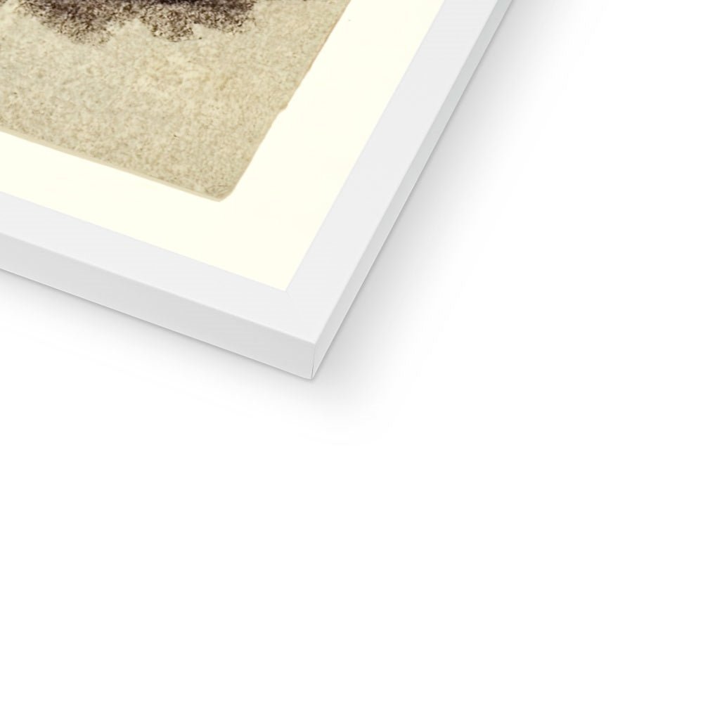 Framed Storm Dragon Against a Black Sky with Clouds and Poems, Totoya Hokkei Japanese Framed Print