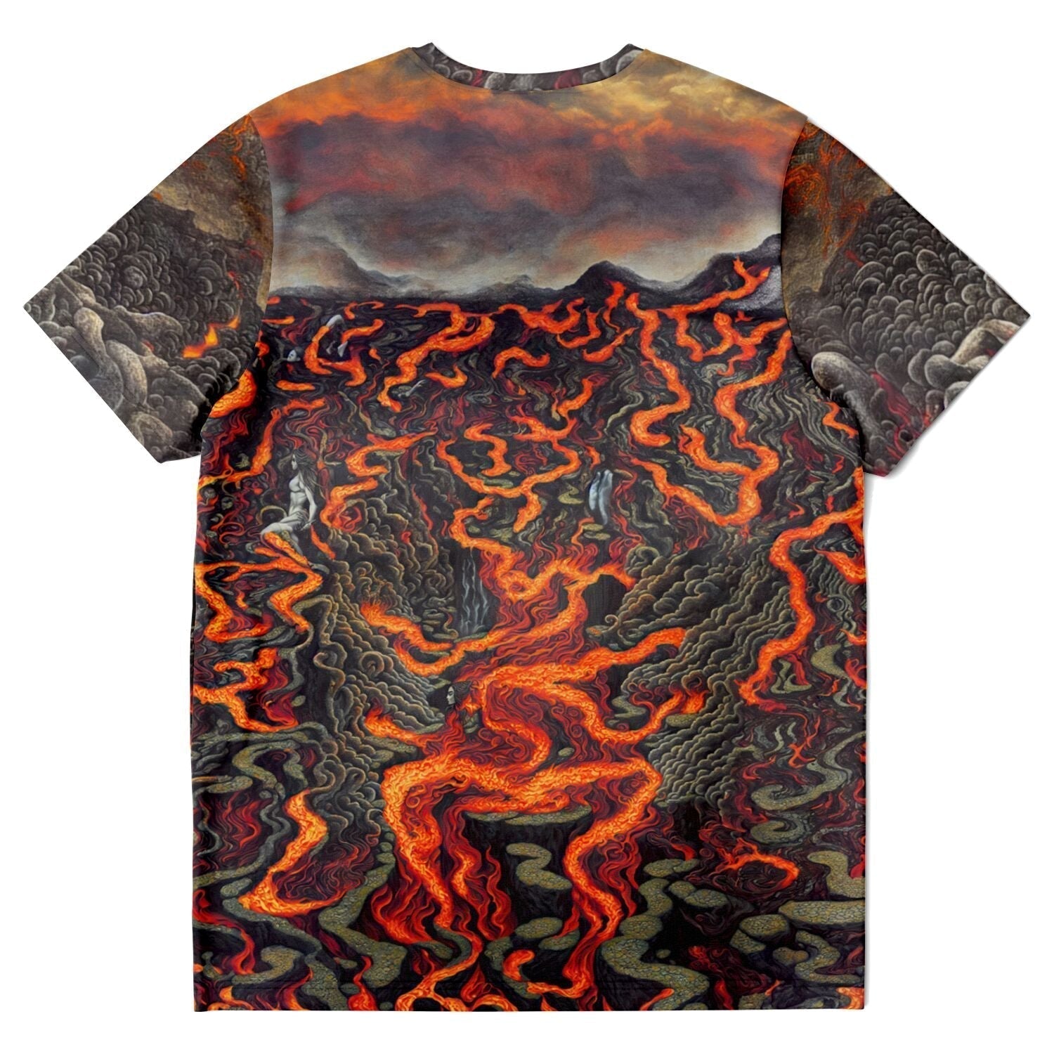 Gaia: Elemental Goddess of Earth, Wind, Fire, Water | Mother Earth, Born out of Chaos | Empowered Woman, James Lovelock Graphic Art T-Shirt