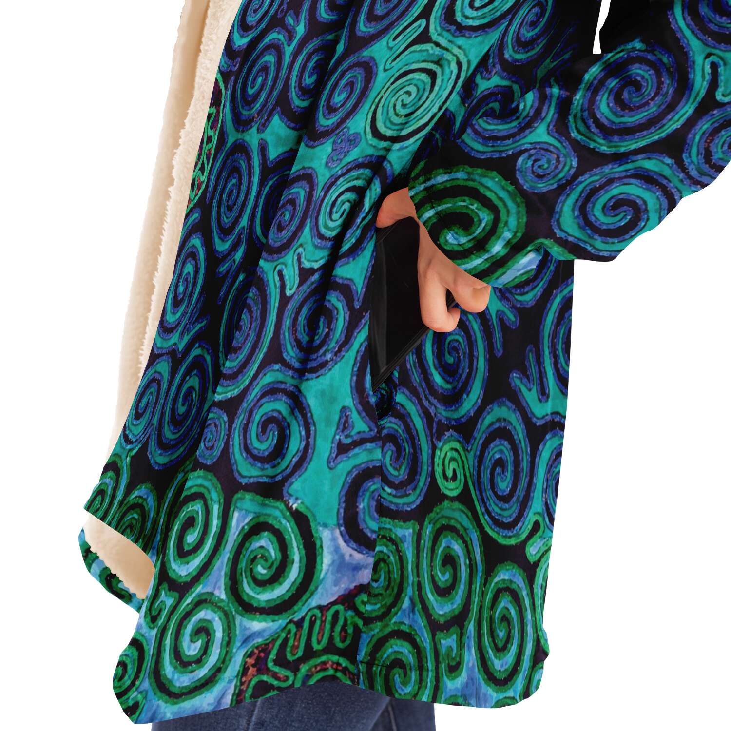 Ghost Mandala Unisex Dream Cloak