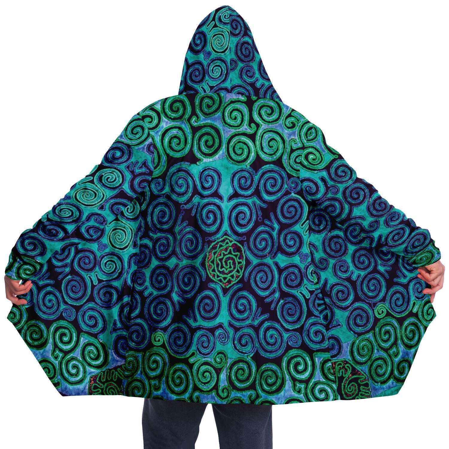 Dream Cloak Ghost Mandala  Unisex Dream Cloak