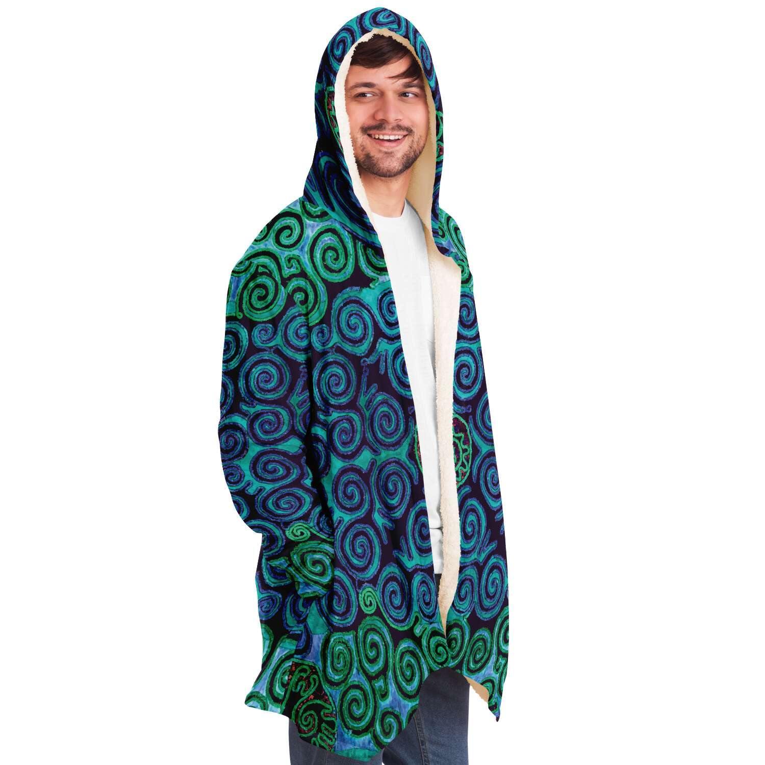 Dream Cloak Ghost Mandala  Unisex Dream Cloak