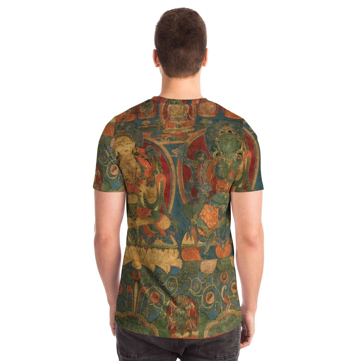 Green Tara White Tara | Tibetan Buddhist Mandala Thangka Compassion Metta T-Shirt