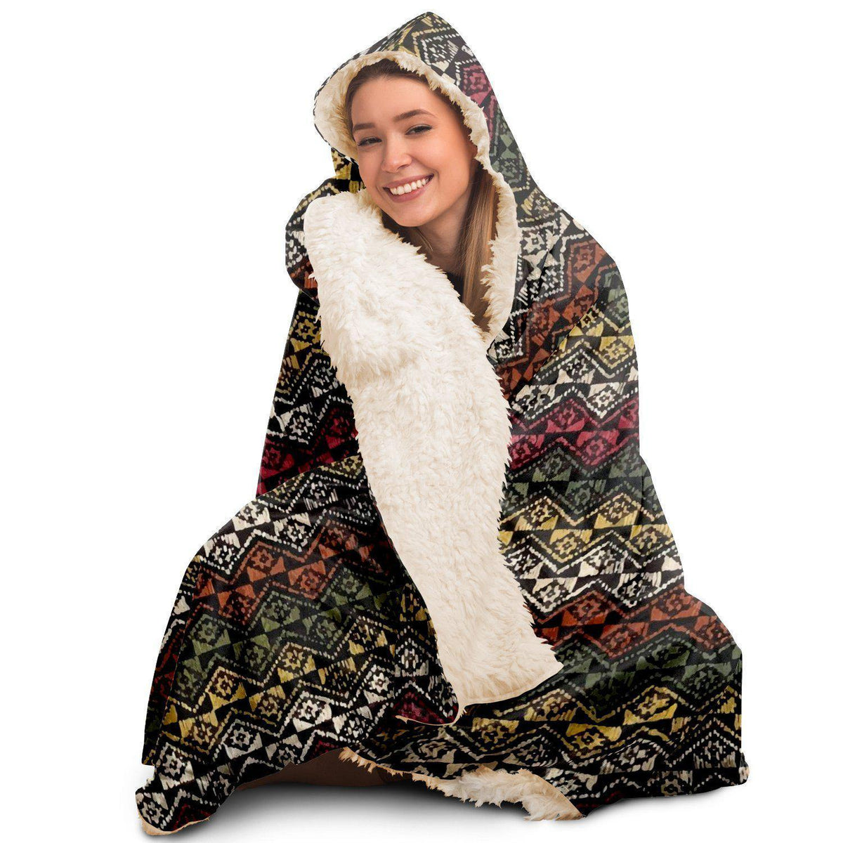 Hooded Blanket, Banjara Culture Design