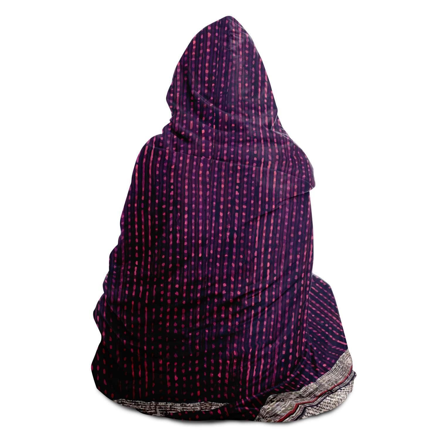 Hooded Blanket, Laos Traditional Textile Design