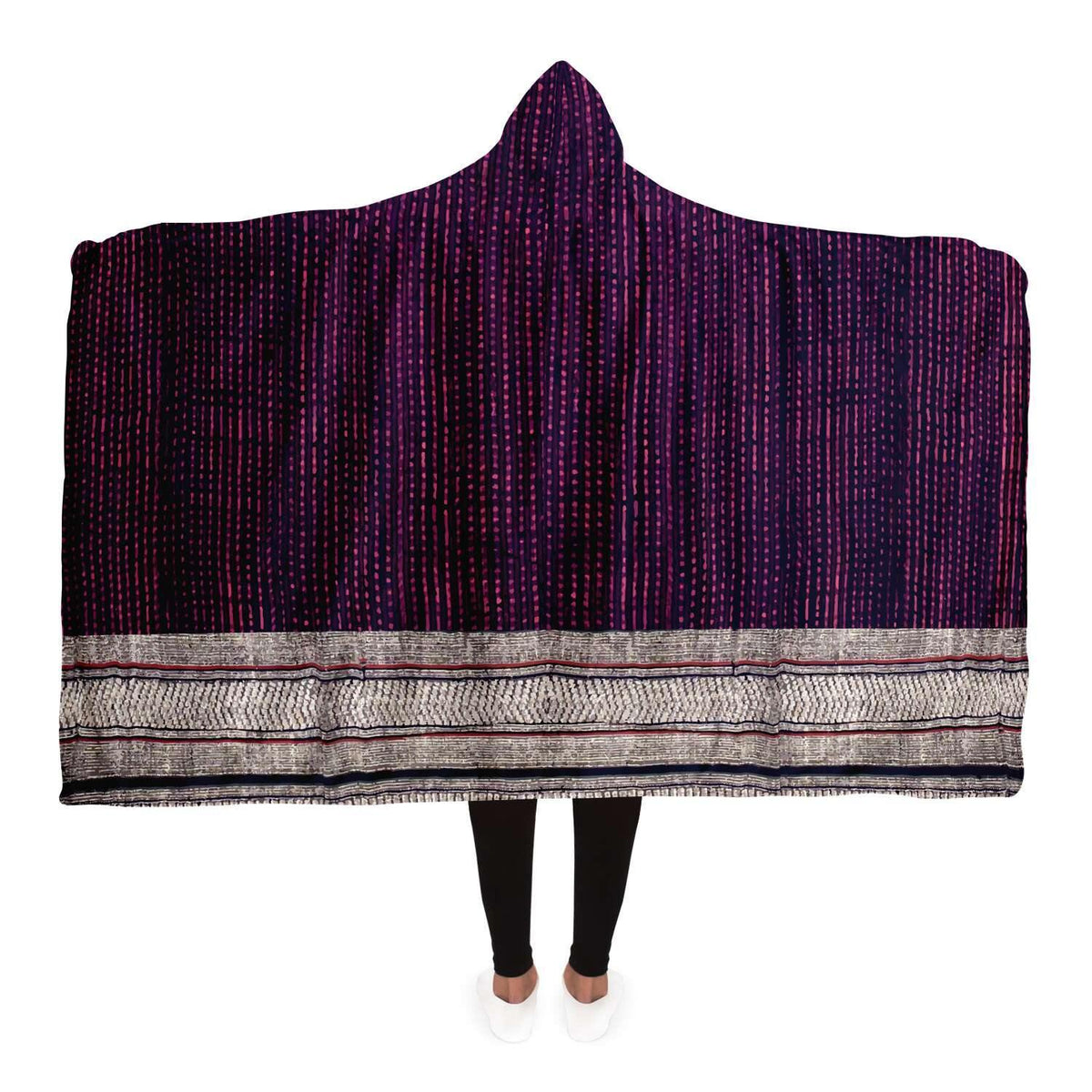Hooded Blanket, Laos Traditional Textile Design