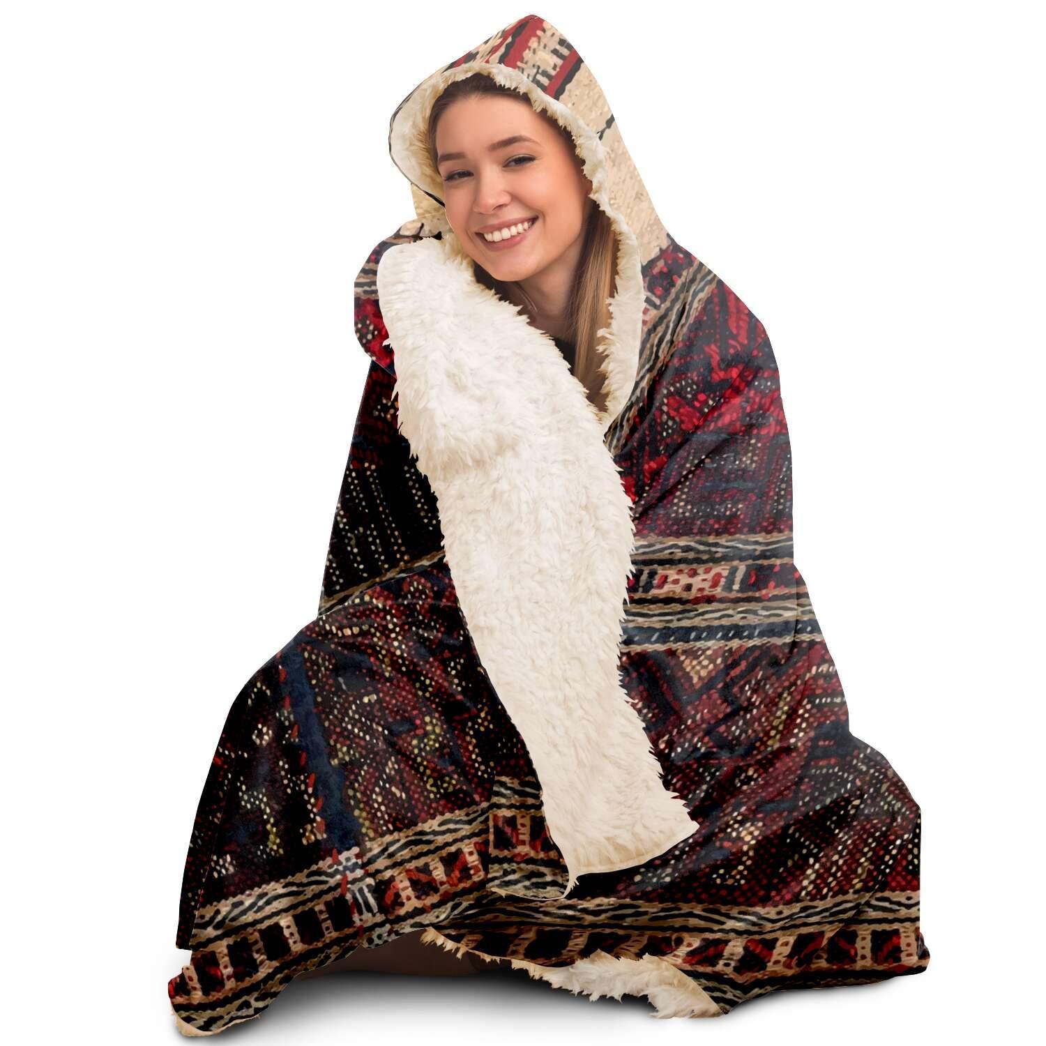 Hooded Blanket, Li Culture Traditional Textile Design