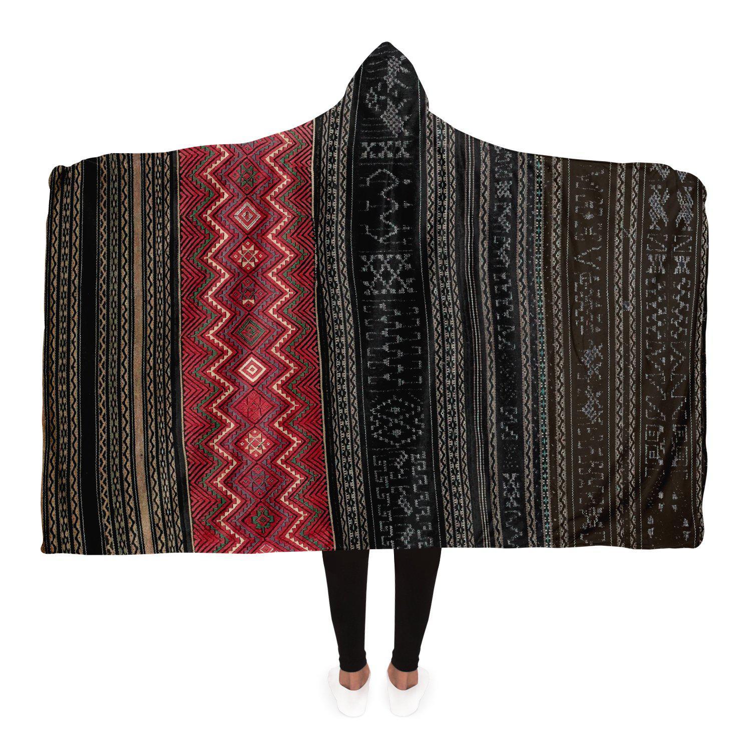 Hooded Blanket, Li Culture Traditional Textile Design