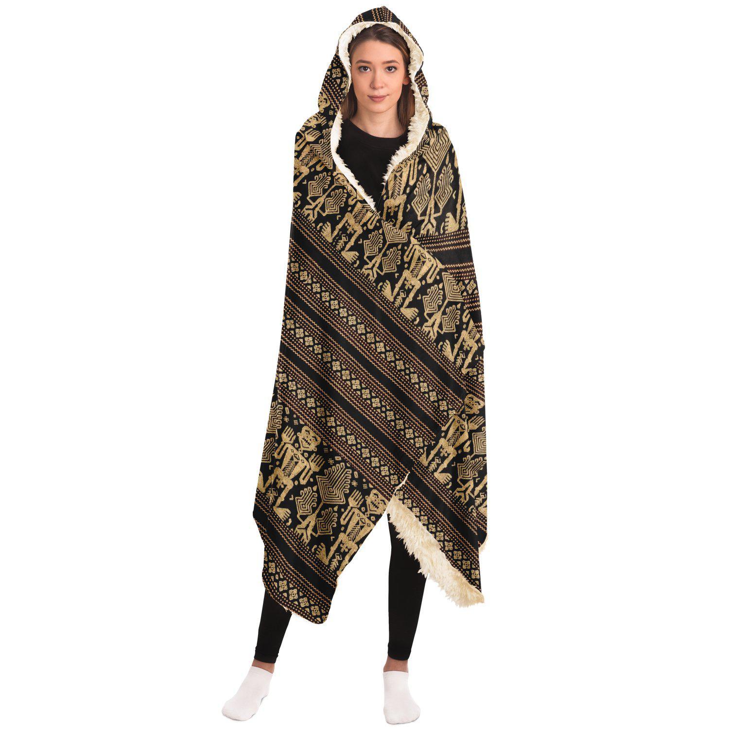 Hooded Blanket, Lombok Culture Traditional Indonesian Design