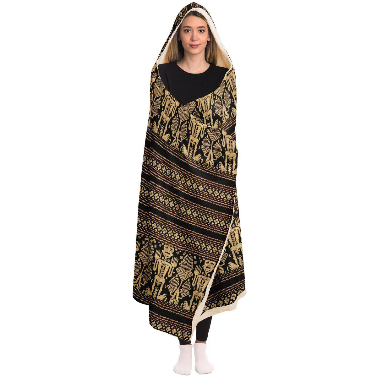 Hooded Blanket, Lombok Culture Traditional Indonesian Design