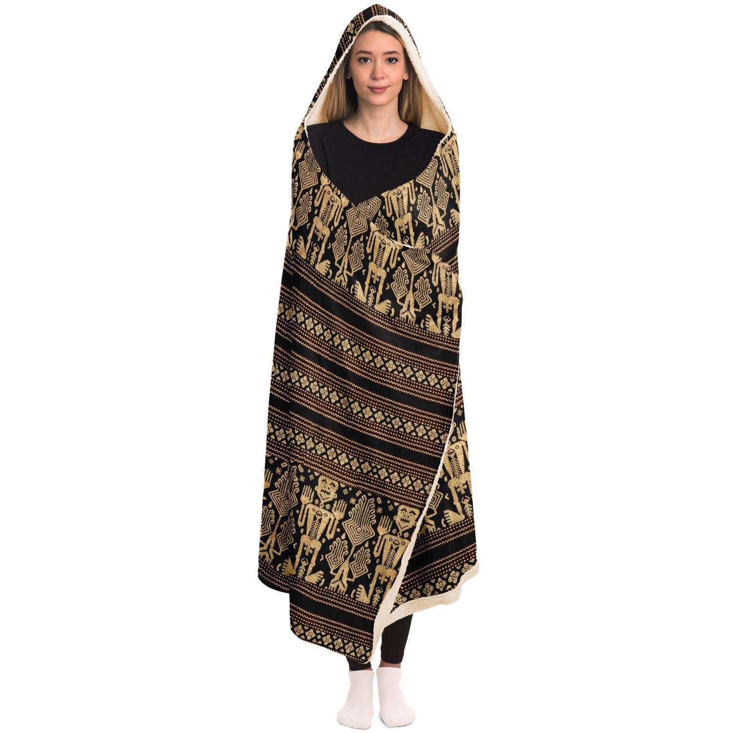 Hooded Blanket, Lombok Culture Traditional Indonesian Design