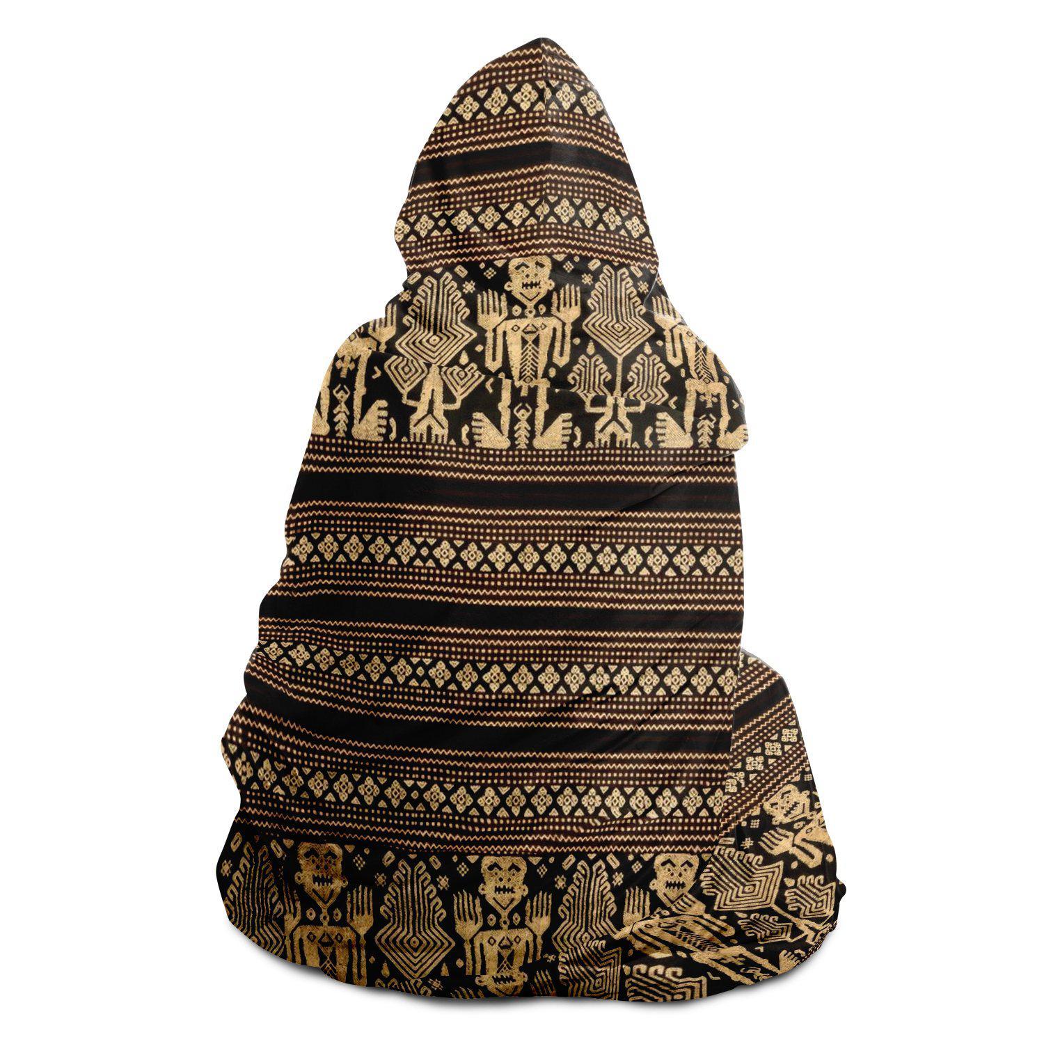 Hooded Blanket, Lombok Culture Traditional Indonesian Design