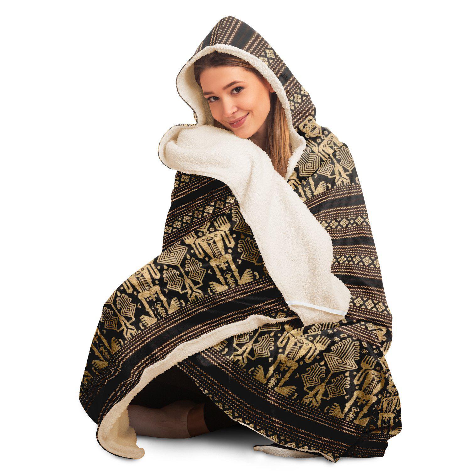 Hooded Blanket, Lombok Culture Traditional Indonesian Design