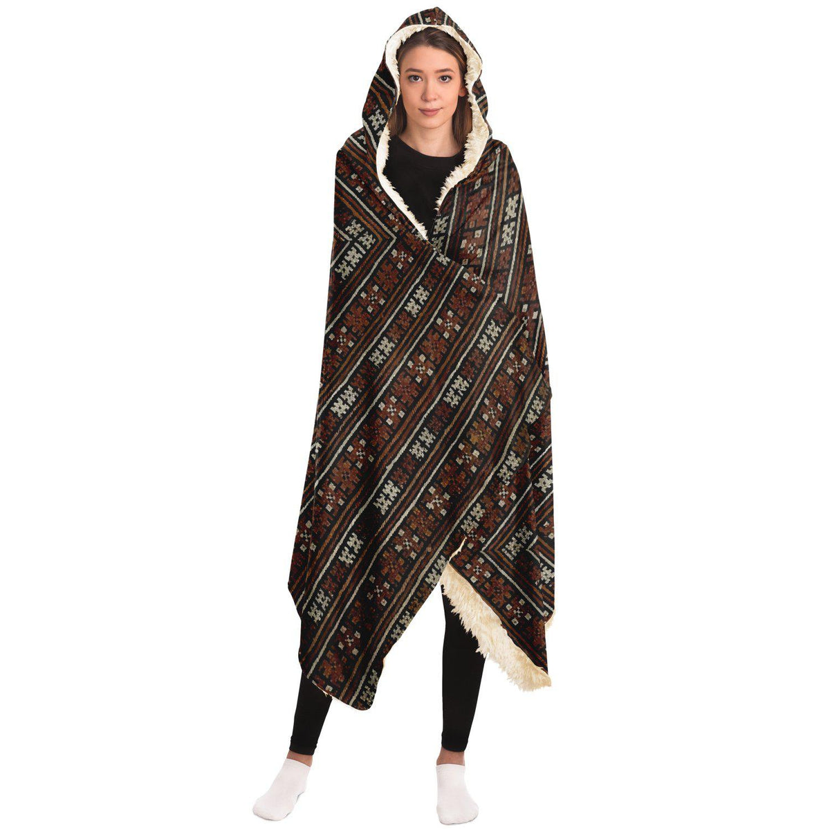 Hooded Blanket, Miao Culture Antique, Traditional Design