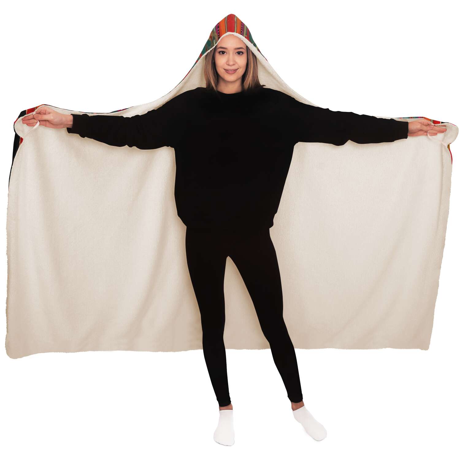 Hooded Blanket, Miao Culture Antique, Traditional Design