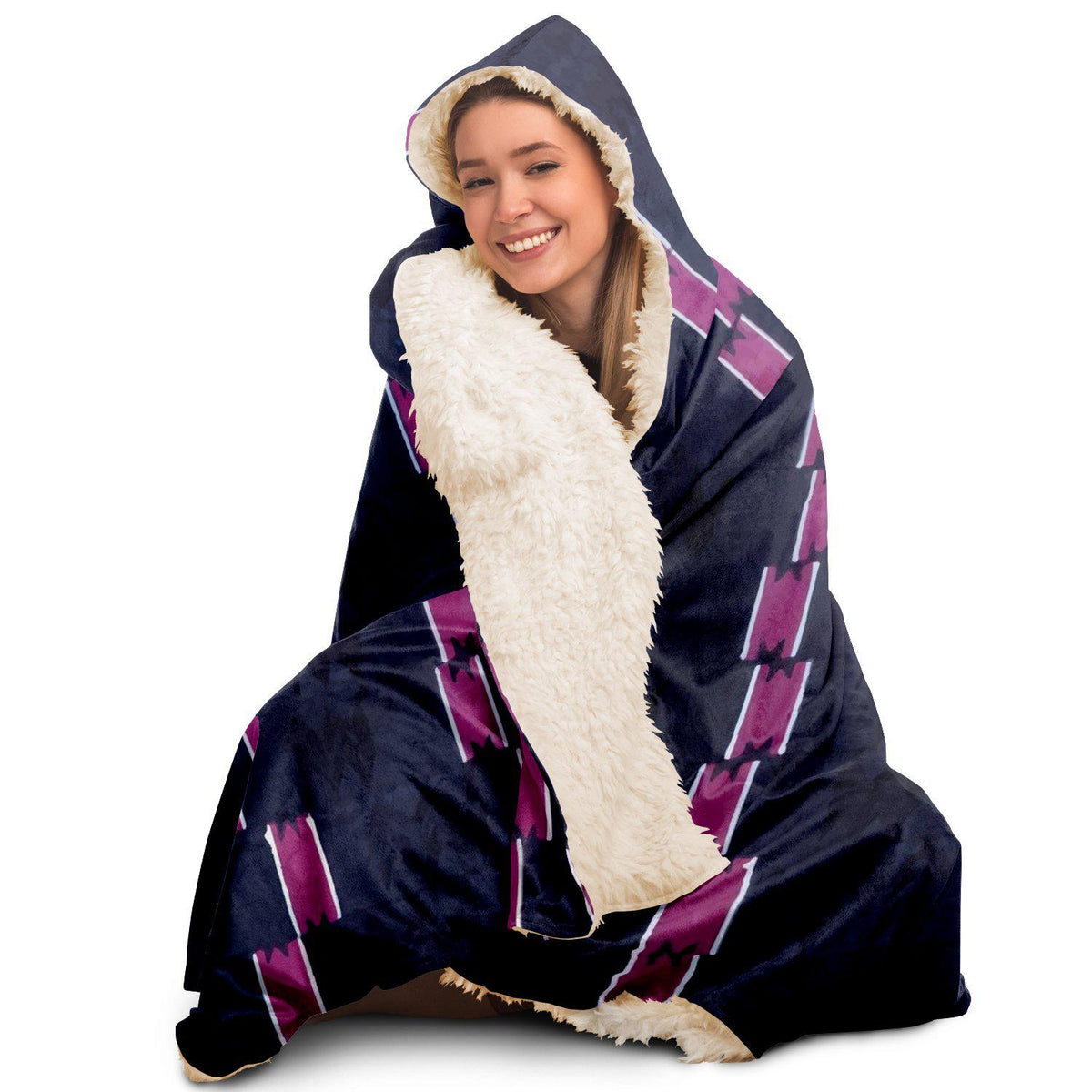 Hooded Blanket, Yoruba Tribe Traditional Design (Nigeria)