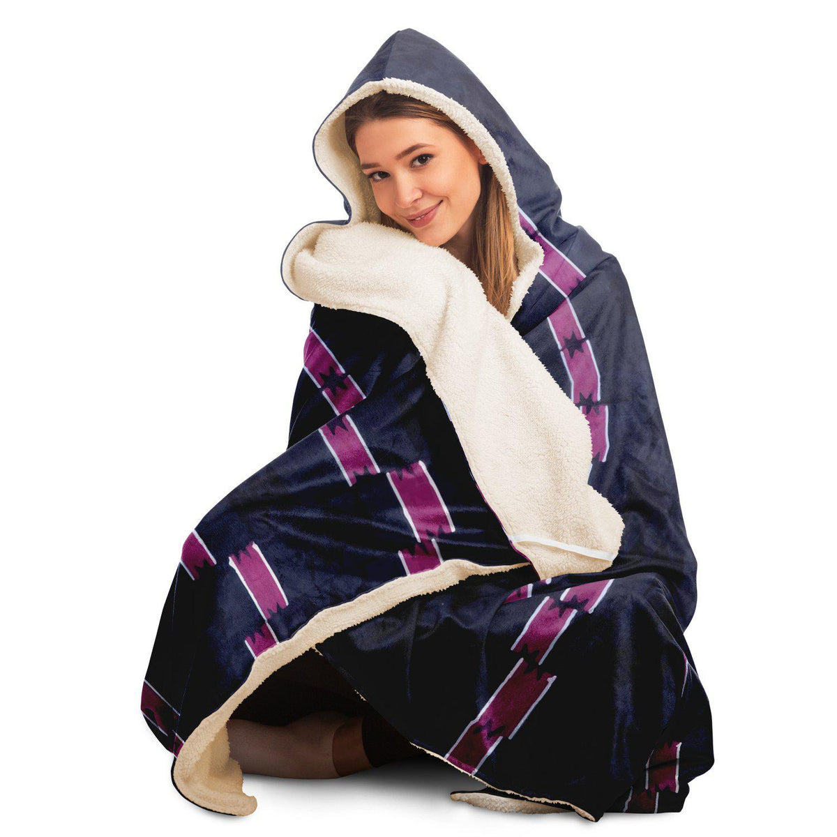 Hooded Blanket, Yoruba Tribe Traditional Design (Nigeria)