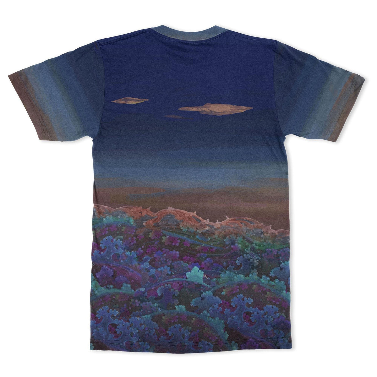 Indica Bodhisattva Kundalini Cannabis Buddhist 420 Weed Herb Ganja Zen Trippy T-Shirt