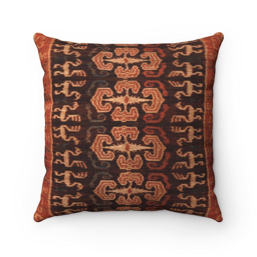 Indonesian Ikat-Inspired Tribal Pillow | Various Sizes