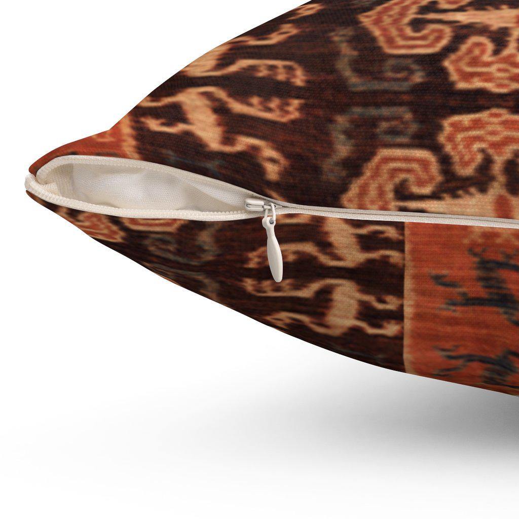 Indonesian Ikat-Inspired Tribal Pillow | Various Sizes