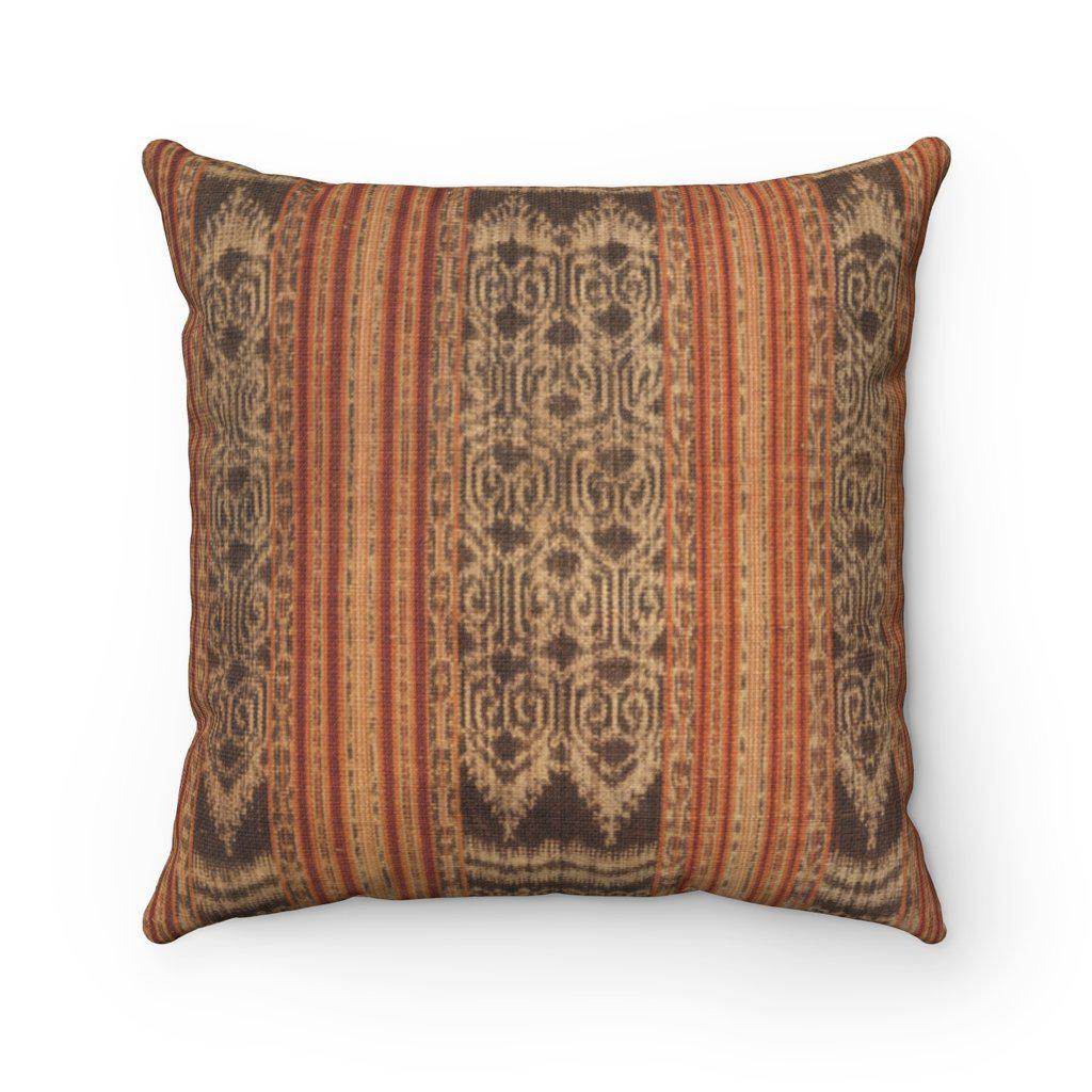 Tribal Pillow Indonesian Ikat-Inspired Tribal Pillows | Various Sizes