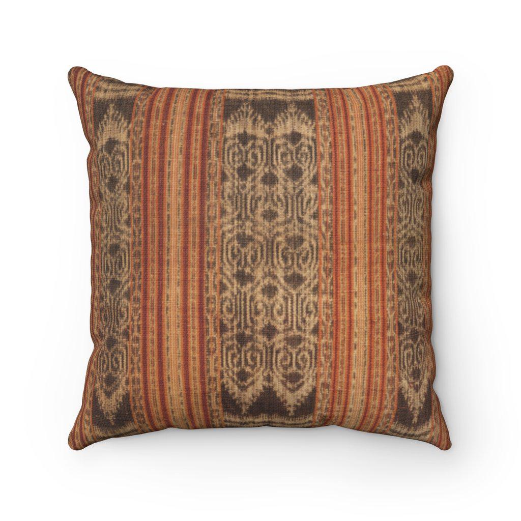Indonesian Ikat-Inspired Tribal Pillows | Various Sizes