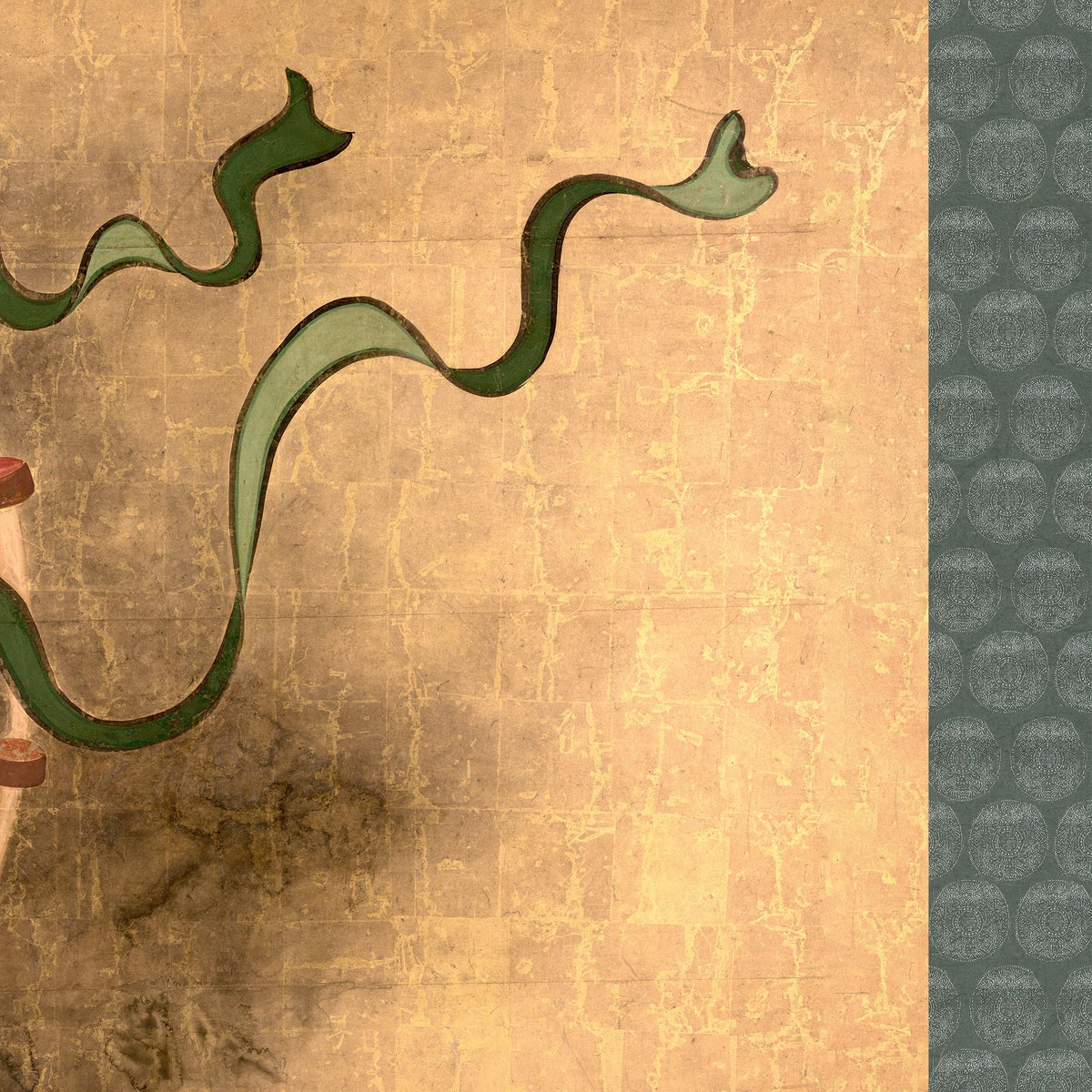 Japanese Thunder God Raijin | Classic Shinto Mythology and Japan Framed Art Print