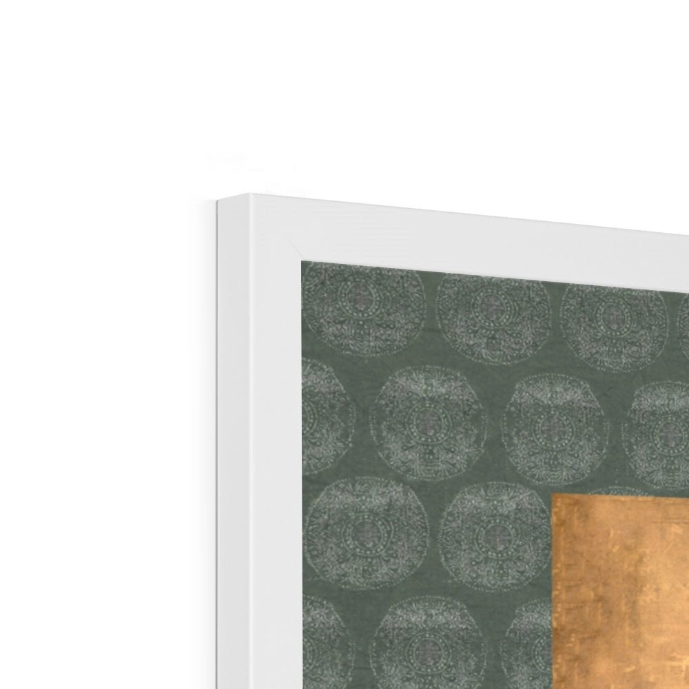 Japanese Thunder God Raijin | Classic Shinto Mythology and Japan Framed Art Print