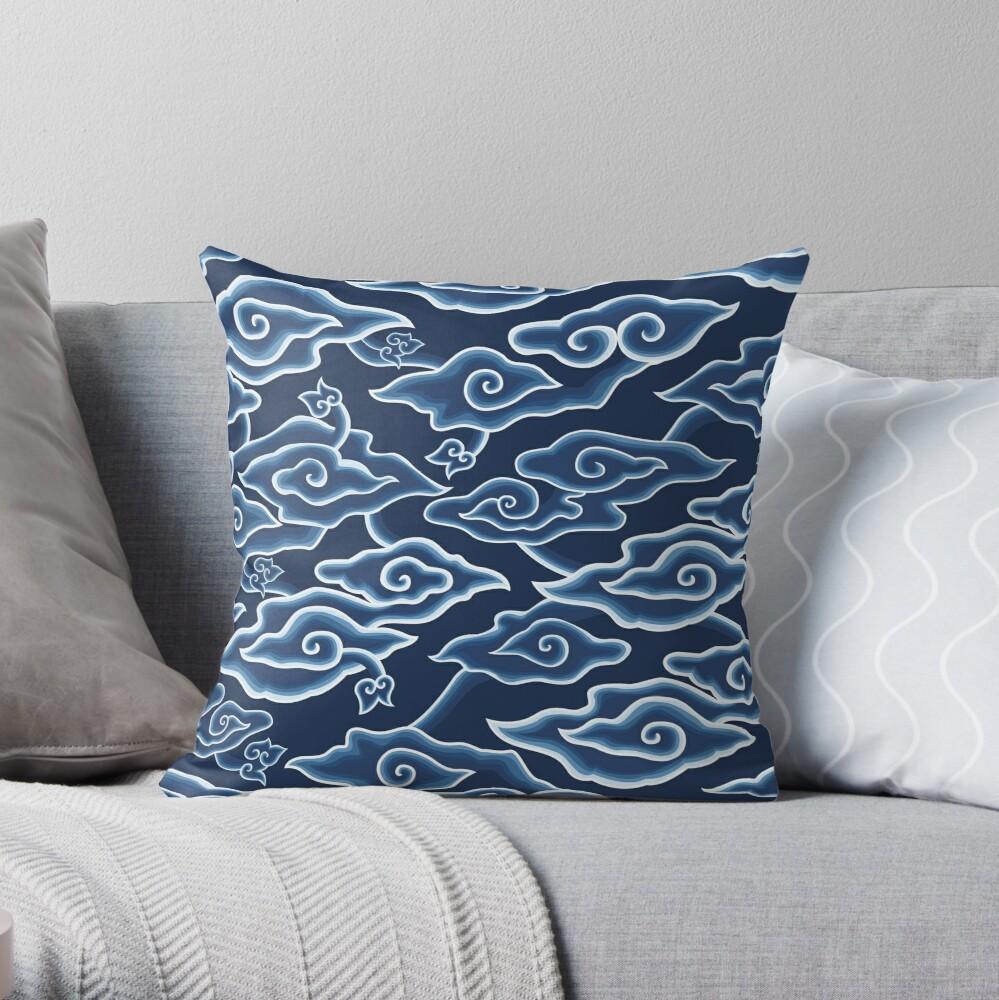 Javanese Indonesian Batik Inspired Tribal Pillow | Various Sizes