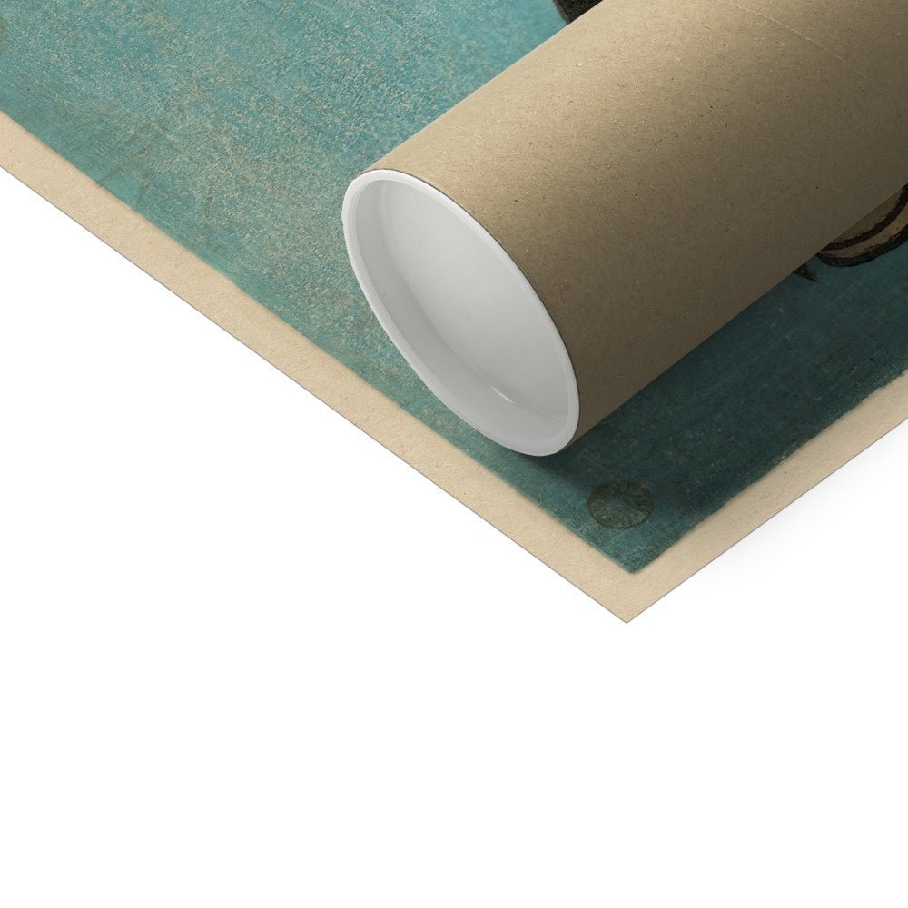 Keisai Eisen Japanese Woodblock Koi, Carp, Ukiyo-e Marine Life Antique Fine Art Print