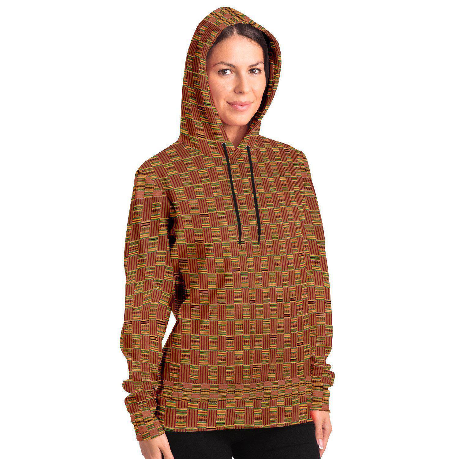Kente Cloth Inspired (Ghana) | Unisex Tribal Hoodie
