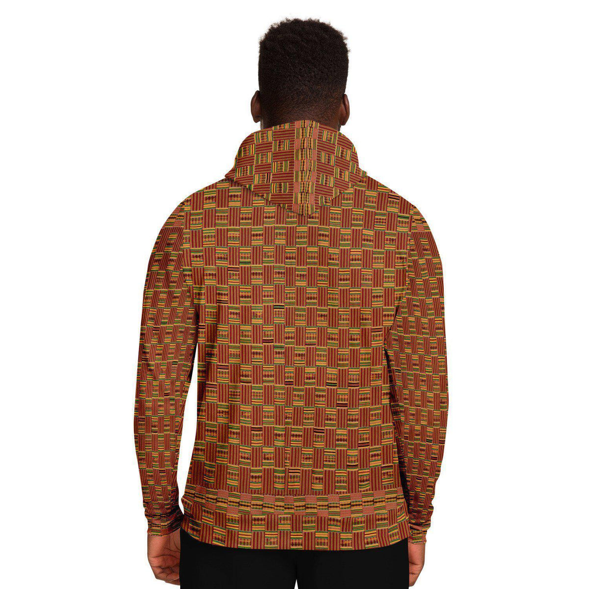 Kente Cloth Inspired (Ghana) | Unisex Tribal Hoodie