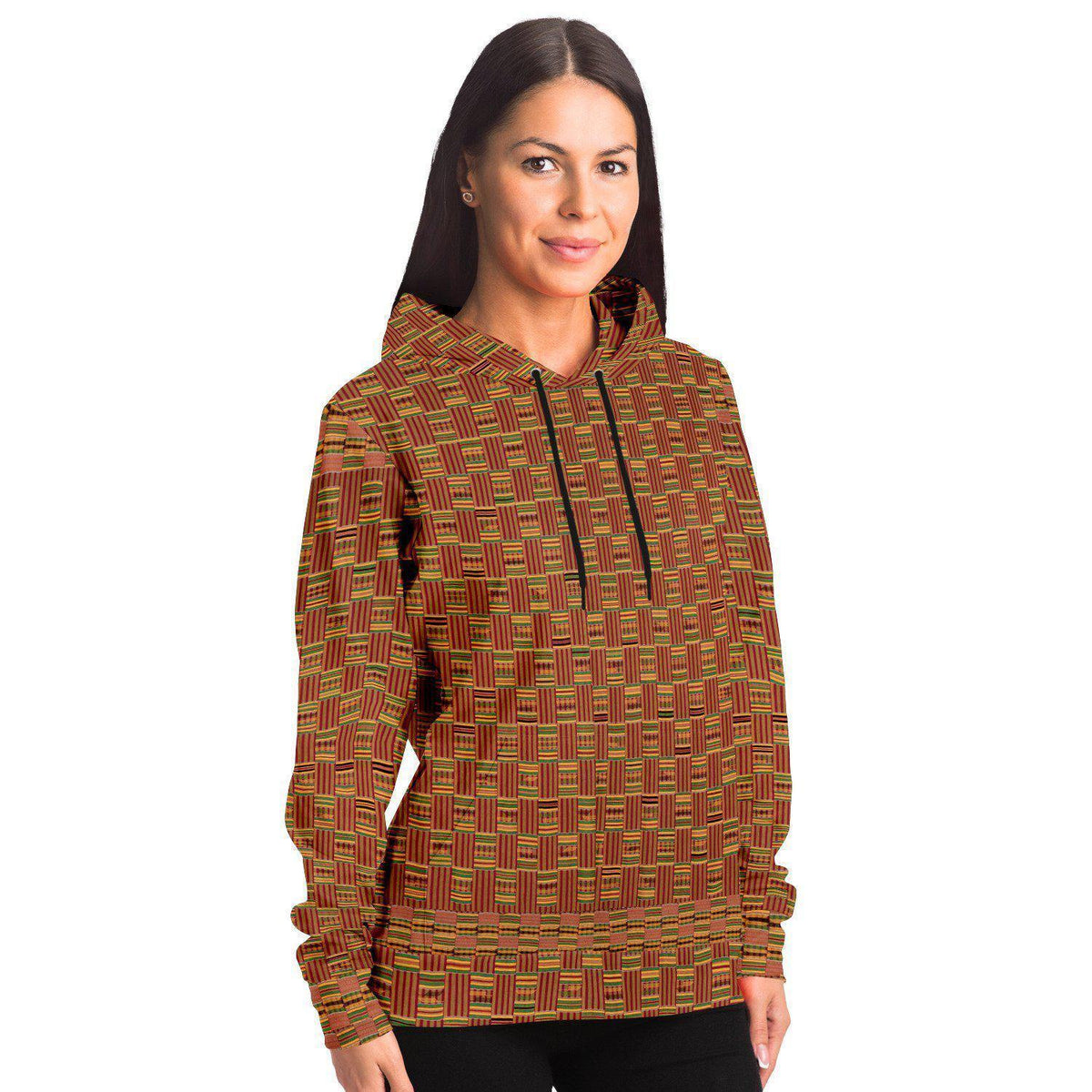 Kente Cloth Inspired (Ghana) | Unisex Tribal Hoodie